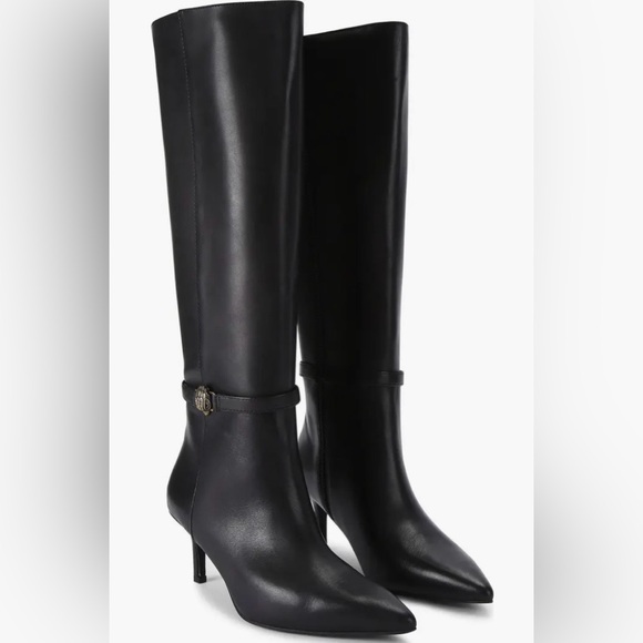 Kurt Geiger Kensington Tall Leather Boots - Picture 6 of 11